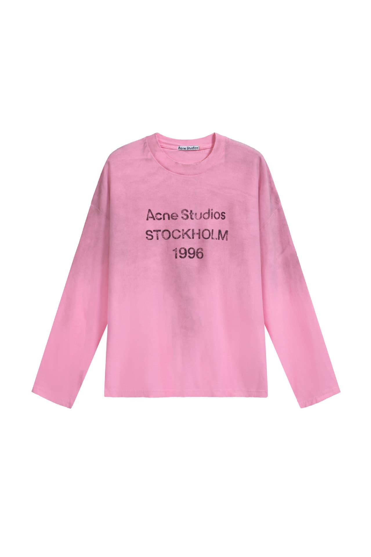 25SS 1996 Classic Dstruction Commmorativ Lazy Rlaxd Long Slv Sun Protction Lightwight Bas T-Shirt Couplel