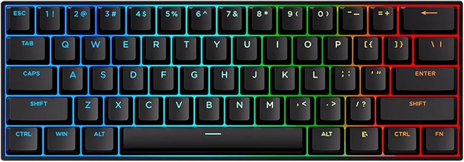 Hyekit X MCHOSE ACE 60 PRO 60% Wired Magnetic Switch Mechanical Gaming Keyboard Fast Triggering Hall Effect Keyboard Ultra Fast Adjustable Driver 8k