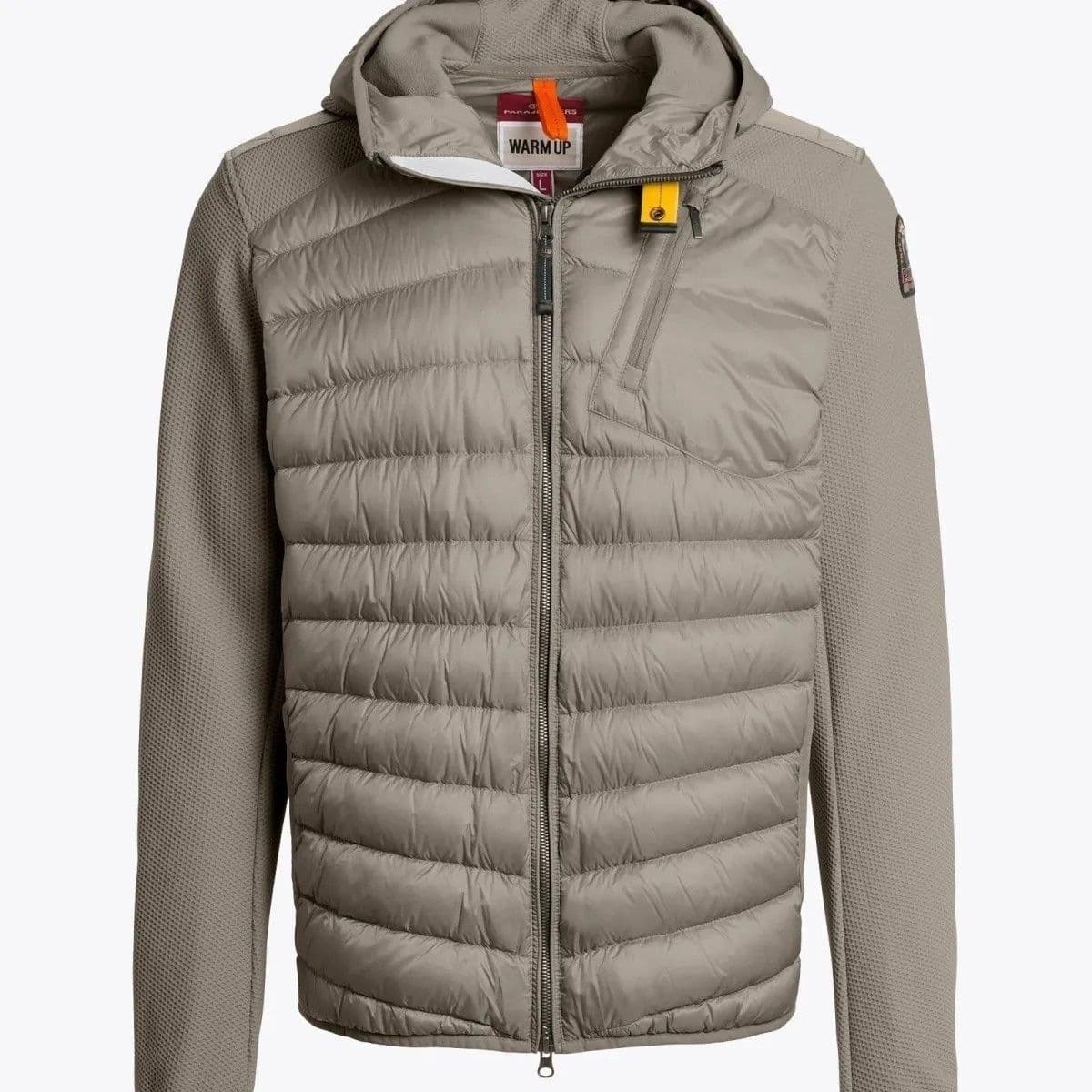 Doudoune légère pour homme, style européen/américain, à capuche, patchwork, maille matelassée, manteau fin 2026