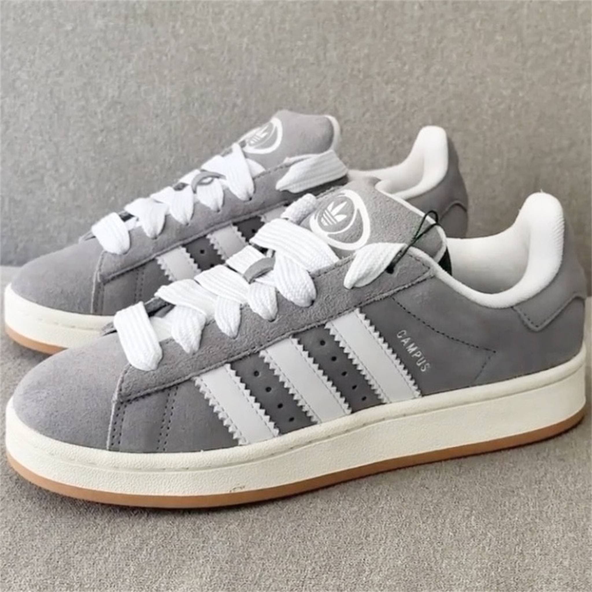 Origin Campus Chaussures basses en cuir antidérapantes, résistantes à l'usure, légères et rétro, confortables et polyvalentes