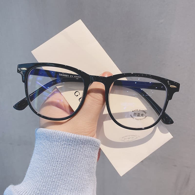 Lunettes optiques classiques transparentes pour ordinateur, verres anti-lumière bleue, pour femmes et hommes