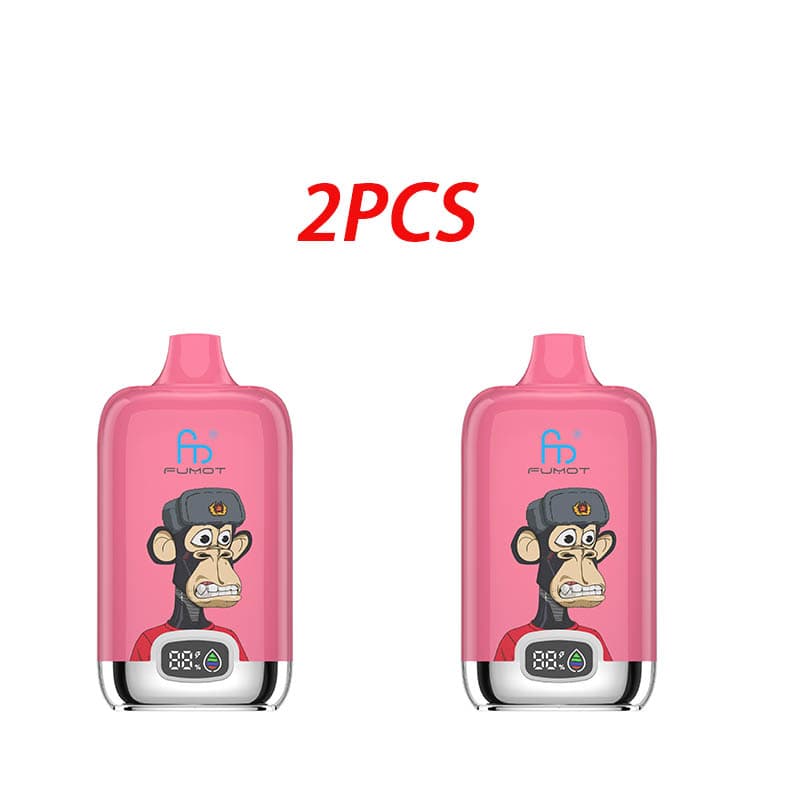 2PCS 12000 Puffs RANDM TORNADO Myrtille Framboise Saveur Fruitée Jetables Vape Cigarettes Électroniques Appareil Kit De Démarrage