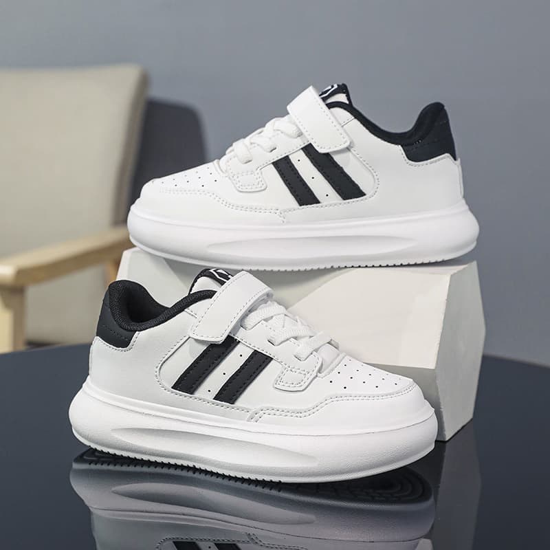 Boys' Sports Shoes Soft Sole Children's White Shoes Spring And Autumn Breathable Elementary School Students' Sneakers Girls' Shoes