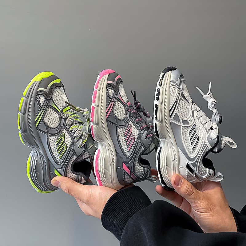 Children's Sports Shoes New Boys' Shoes Breathable Girls' Running Shoes Non Slip Trendy Brand