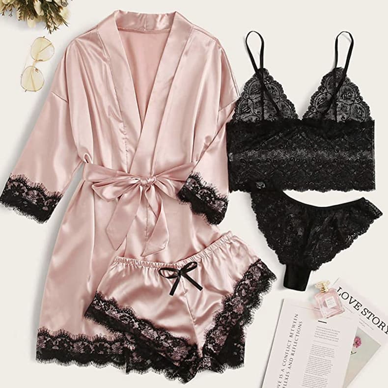 Drop Shipping Wholesale Winter Ladies Night Gown Wear Suits Sleep Wear Women Pamas Set Plus Size Pama Women'S Sleepwear