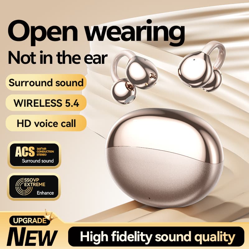 2025 New M110 Selected Private Model Ultra-Long Battery Life Noise-Cancelling High-Value Ear Clip Wireless Bluetooth