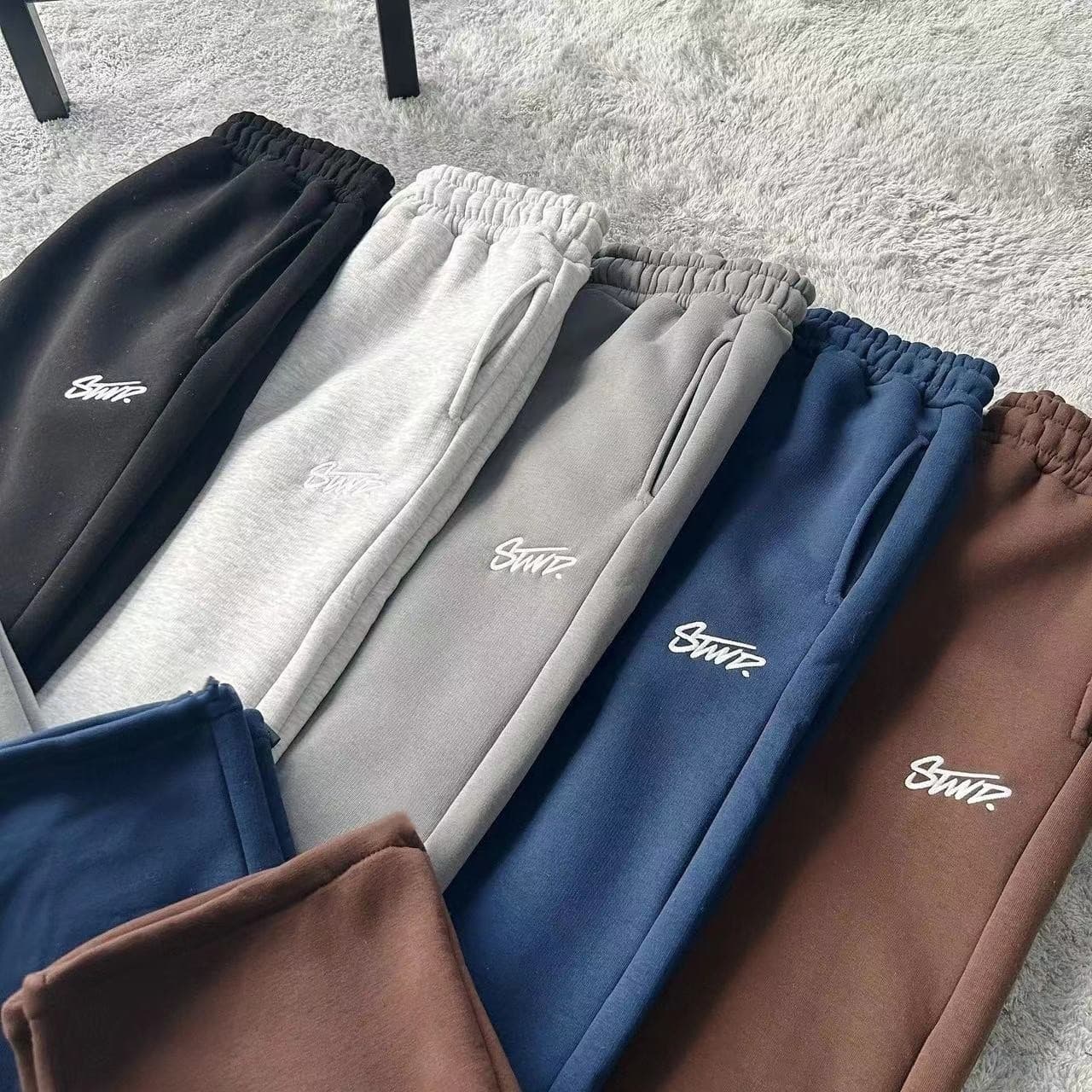 Men's Clothing Unisex Printed Wide-Leg Pants - SWD Collection Comfortable Streetwear Joggers