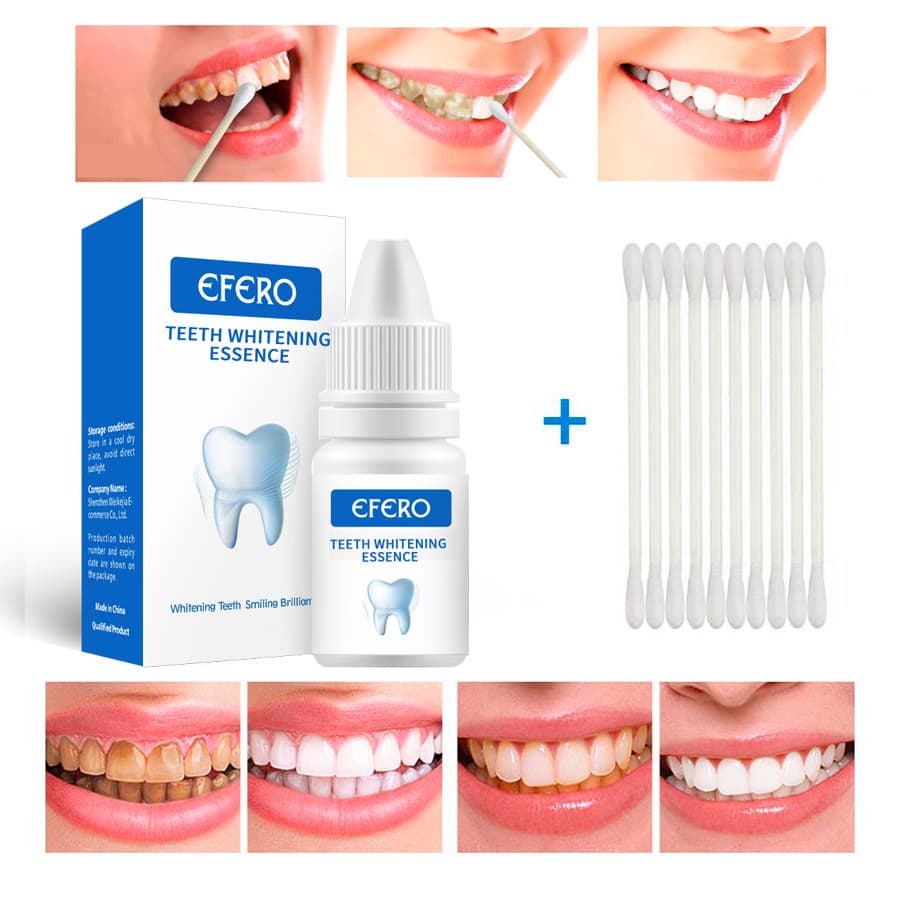 EFERO Teeth Whitening Powder For Yellow Teeth, Stains, And Plaque