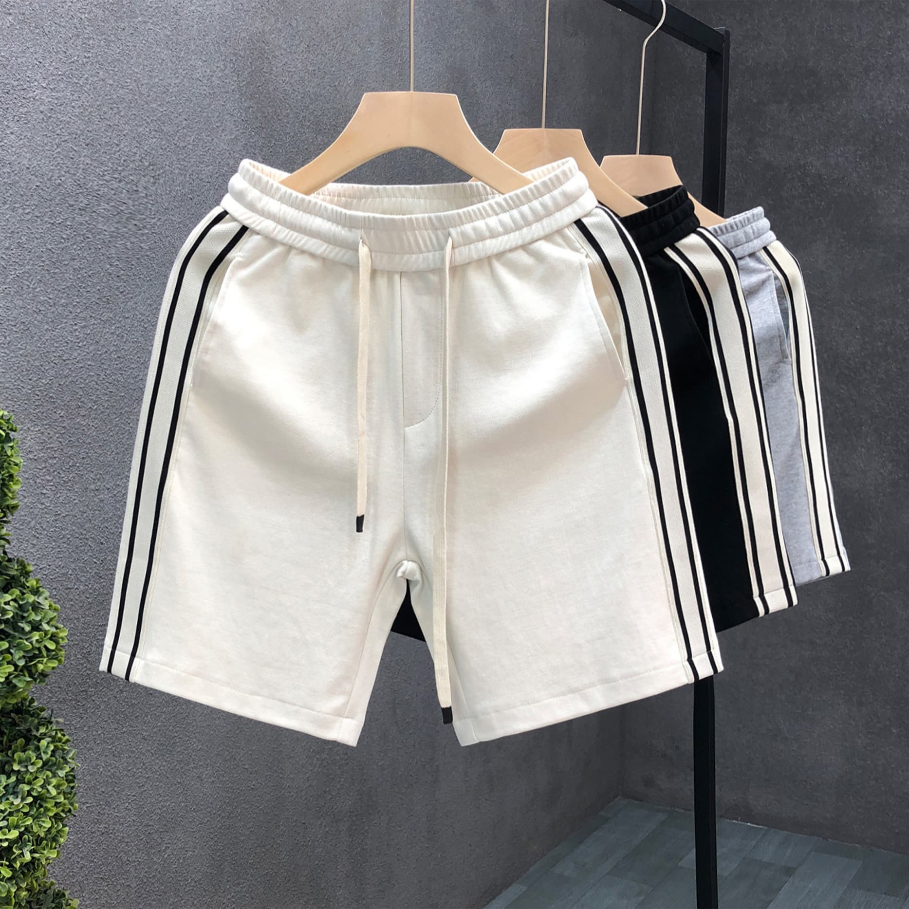 Men's Clothing Simple And Versatile Summer Shorts Trendy Loose Casual Shorts Handsome Beach Pants Sports Shorts