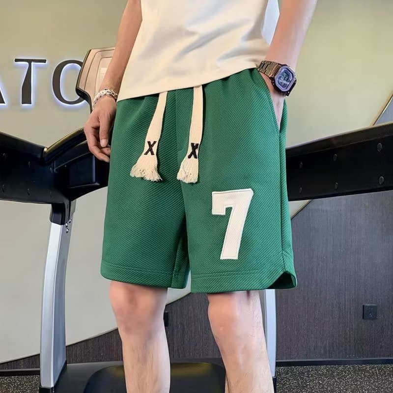 Men's Clothing Shorts Summer Trendy Casual Shorts Boys Loose Large Size Sports Sweatpants Five Point Pants