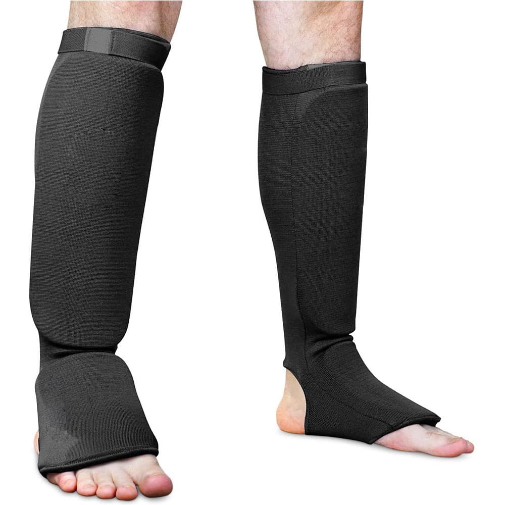 Boxing karate brace with instep brace Taekwondo Sanda fighting brace leg brace with shin brace