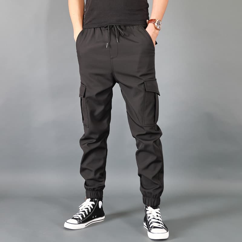 2024 Cross-Border Spring New Brand Men's Jogger Casual Pants, Korean Style Trendy Autumn-Winter Workwear Pants For Men