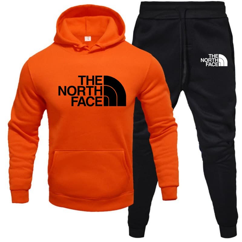Ensemble sweat-shirt à capuche et pantalon de jogging pour homme, collection printemps-automne 2024.