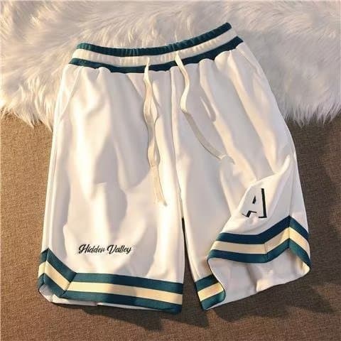 Men's Clothing High Street Fashion Casual Sports Shorts Men's Summer Wear Design Niche Basketball Shorts All Match Straight Shorts