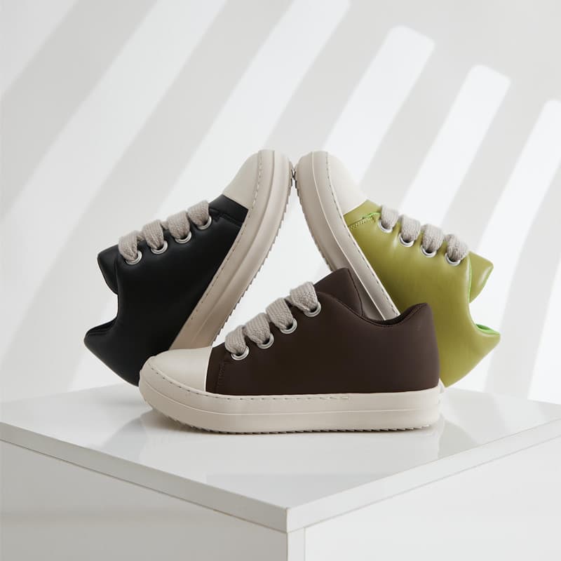 Women's Shoes Autumn And Winter Bread Shoes Small Board Shoes For Women Couples Candy Color Personality Fat White Shoes