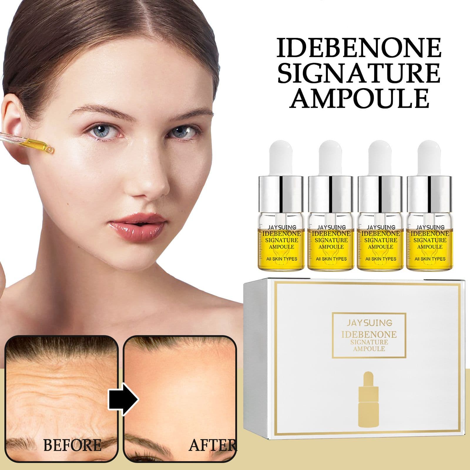 Jayswing Face Anti wrinkle essence Firms , reduces fine lines, wrinkles, prevents aging, moisturizes and tender the