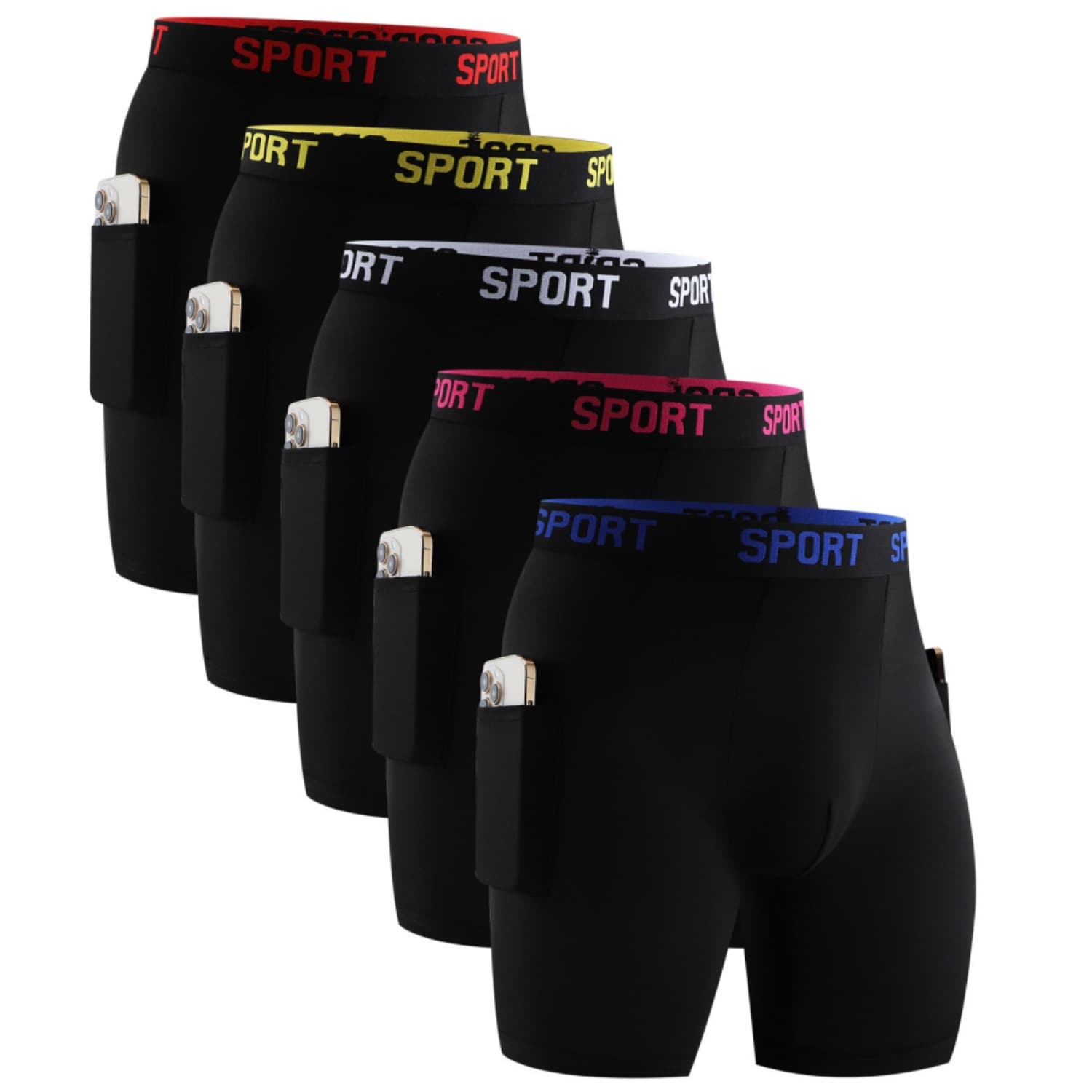 Men's Underwear Popular SPORT Men's Underwear Vitality Belt Comfortable Boxer Pants Sports Training Breathable Shorts