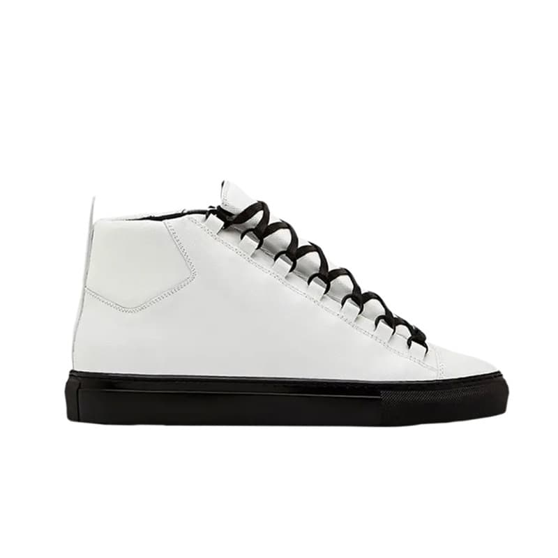 In Stock Summer New European And American Fashion Couple Retro Classic Genuine Leather High-top Casual Sneakers