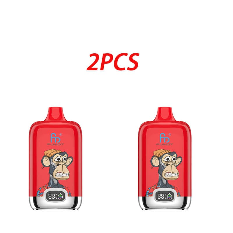 2PCS 12000 Puffs RANDM TORNADO Myrtille Framboise Saveur Fruitée Jetables Vape Cigarettes Électroniques Appareil Kit De Démarrage