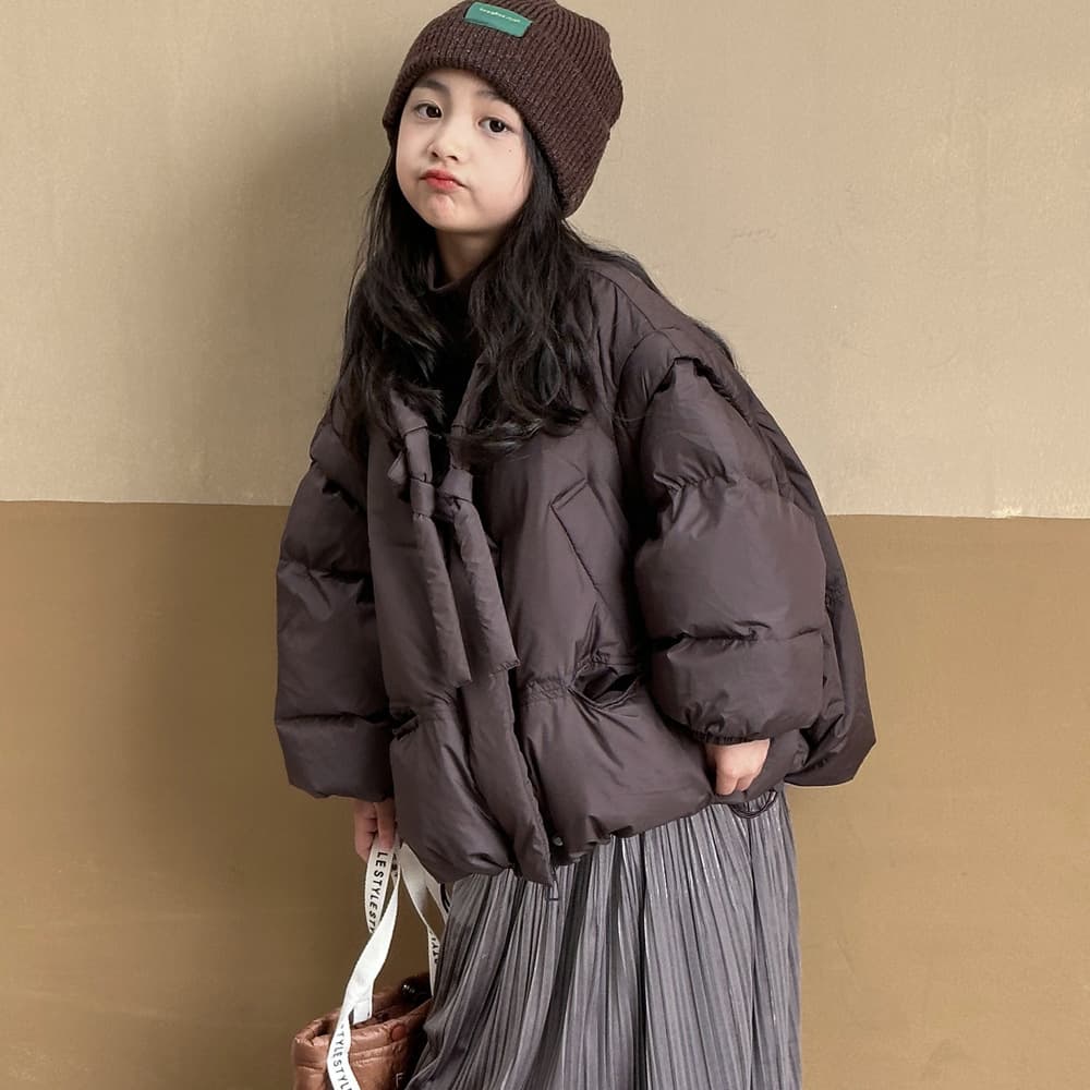 Medium And Large Children's All Match Cotton Coat Little Girl's Stylish Cotton Jacket Winter Coat Trend