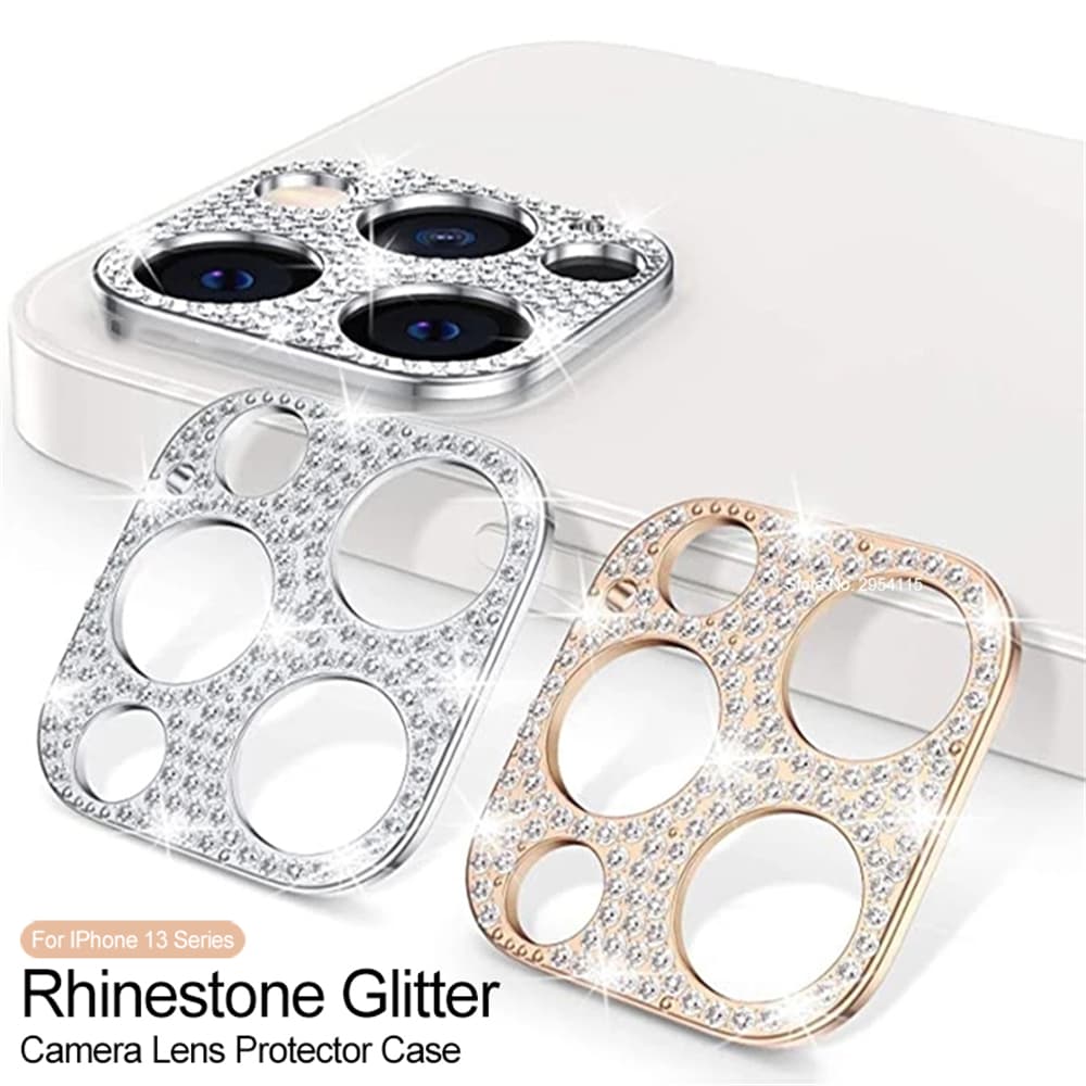 Diamond Camera Lens Protector For IPhone 16 Pro Max Protective Glass IPhone 15 13 11 14 Plus 12 Mini 16pro Lens Screen Protector