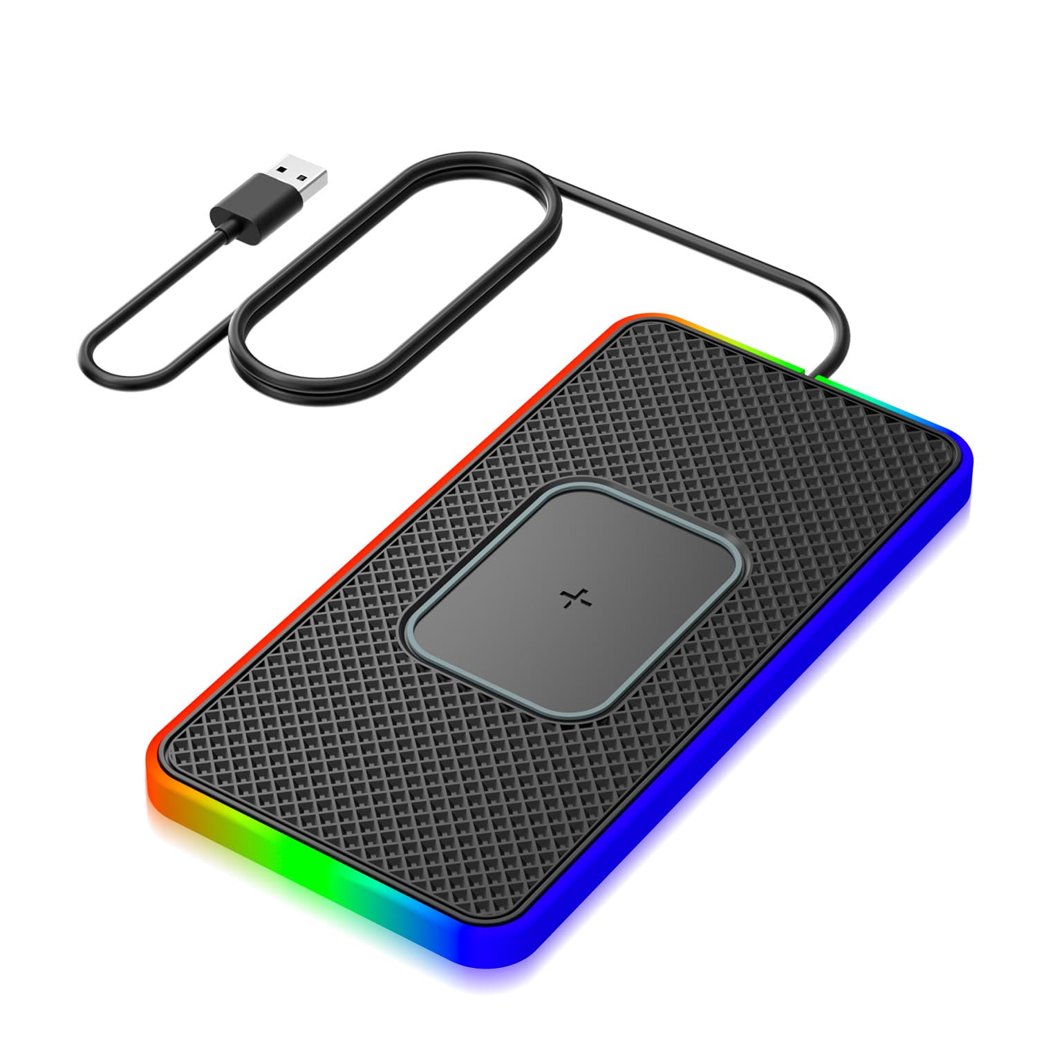 Atmosphere Light Emitting Car Phone Wireless Charger Suitable For