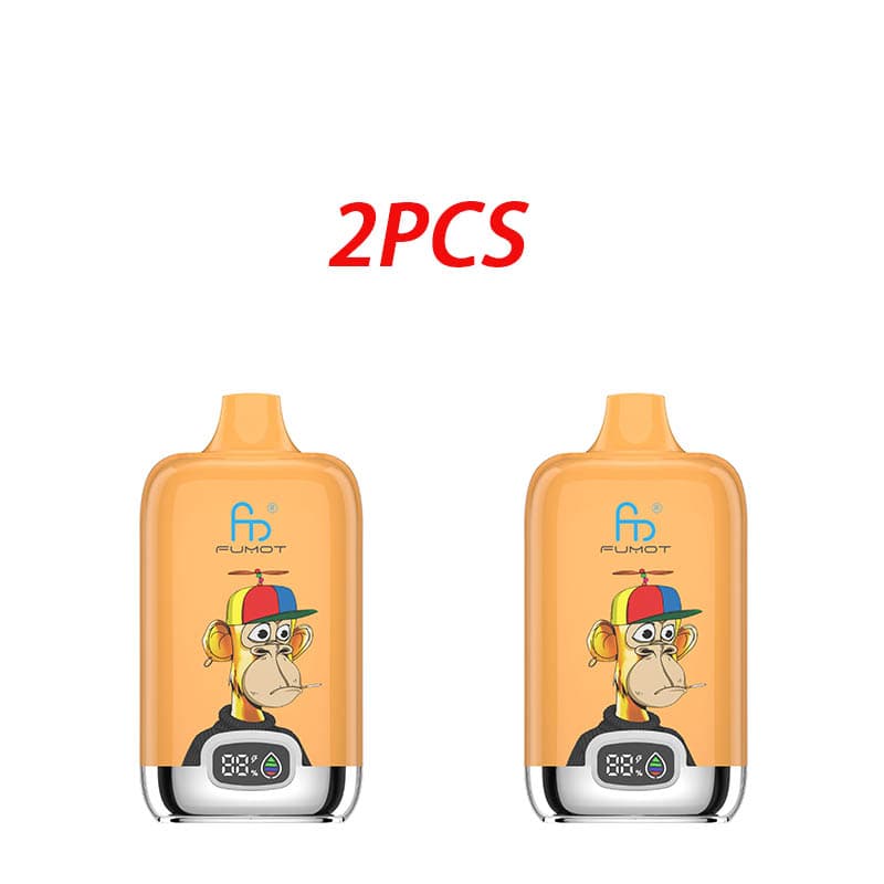 2PCS 12000 Puffs RANDM TORNADO Myrtille Framboise Saveur Fruitée Jetables Vape Cigarettes Électroniques Appareil Kit De Démarrage