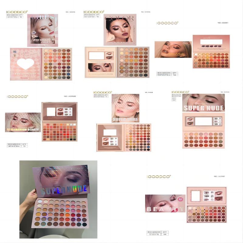 Eye Shadow Avatar Pattern Eyeshadow Palette Matte Pearlescent Makeup Palette All In One
