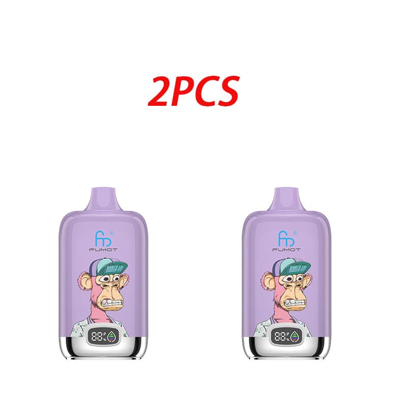 2PCS 12000 Puffs RANDM TORNADO Myrtille Framboise Saveur Fruitée Jetables Vape Cigarettes Électroniques Appareil Kit De Démarrage