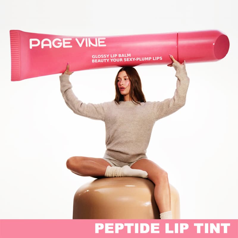 Lip Balm Polypeptide Lip Gloss Liquid Lip Gloss Water Light Lip Glaze Lip Plumping Oil Moisturizing Lipstick