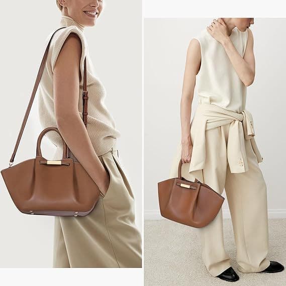 Fashionable High-End Handbag For Women, Large Capacity Commuter Shoulder Bag, Elegant Versatile Crossbody Bag