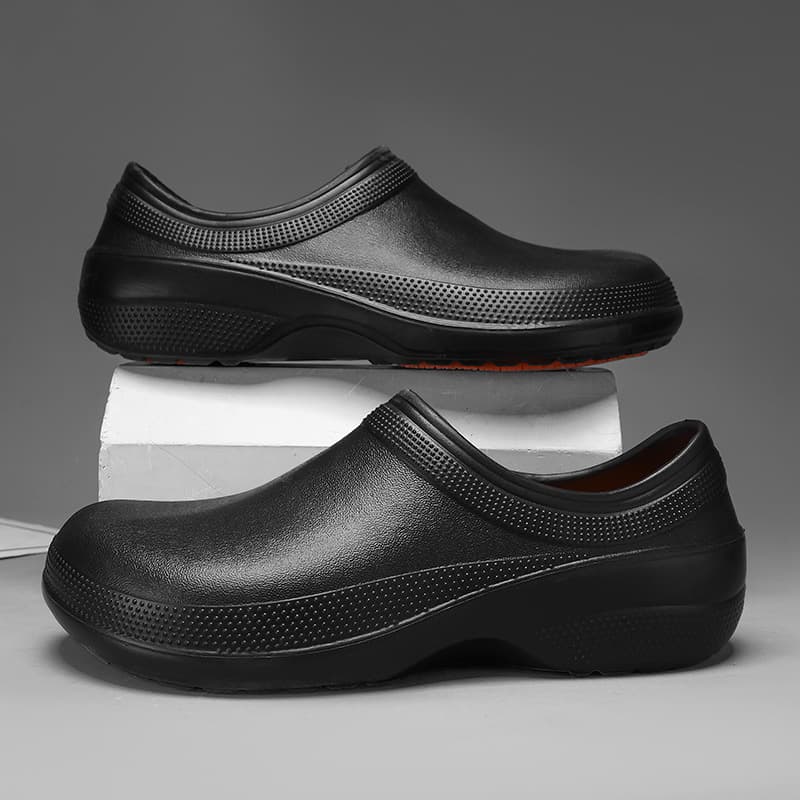 New Chef Shoes Non-slip Kitchen Shoes Work Shoes Oil-proof Waterproof Wear-resistant Kitchen Workers Special Shoes Rain Shoes