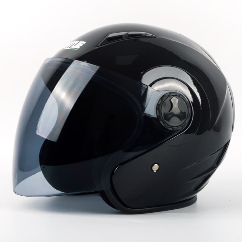 Electric vehicle helmet men's and women's summer half cover half helmet four seasons warm breathable safety helmet
