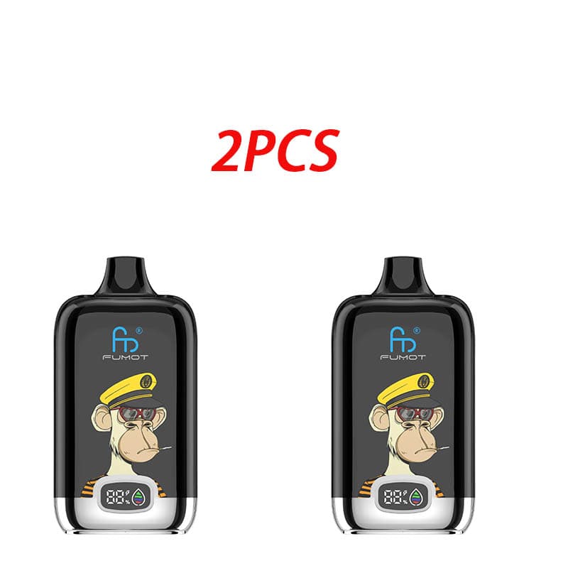 2PCS 12000 Puffs RANDM TORNADO Myrtille Framboise Saveur Fruitée Jetables Vape Cigarettes Électroniques Appareil Kit De Démarrage