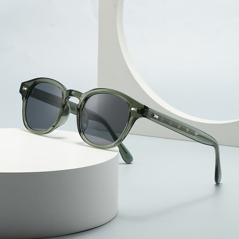 Men's Retro Artistic Acrylic Foyer Sunglasses Street Style Trend Modern Charm INS 28018