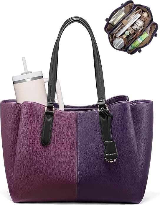 Sac cabas patchwork pour femme, idéal pour le commerce extérieur transfrontalier, à la fois tendance et polyvalent, grand format, porté épaule.