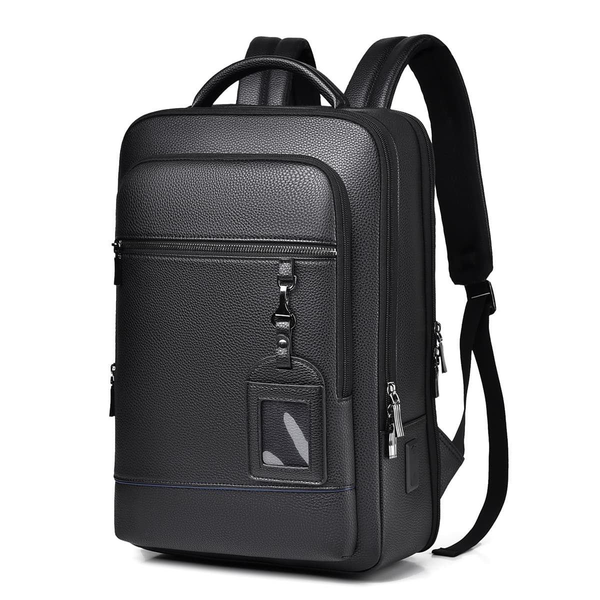 Premium Men's Business Laptop Backpack - Extra Large Capacity Waterproof Anti-Theft Travel Rucksack With Ergonomic Straps