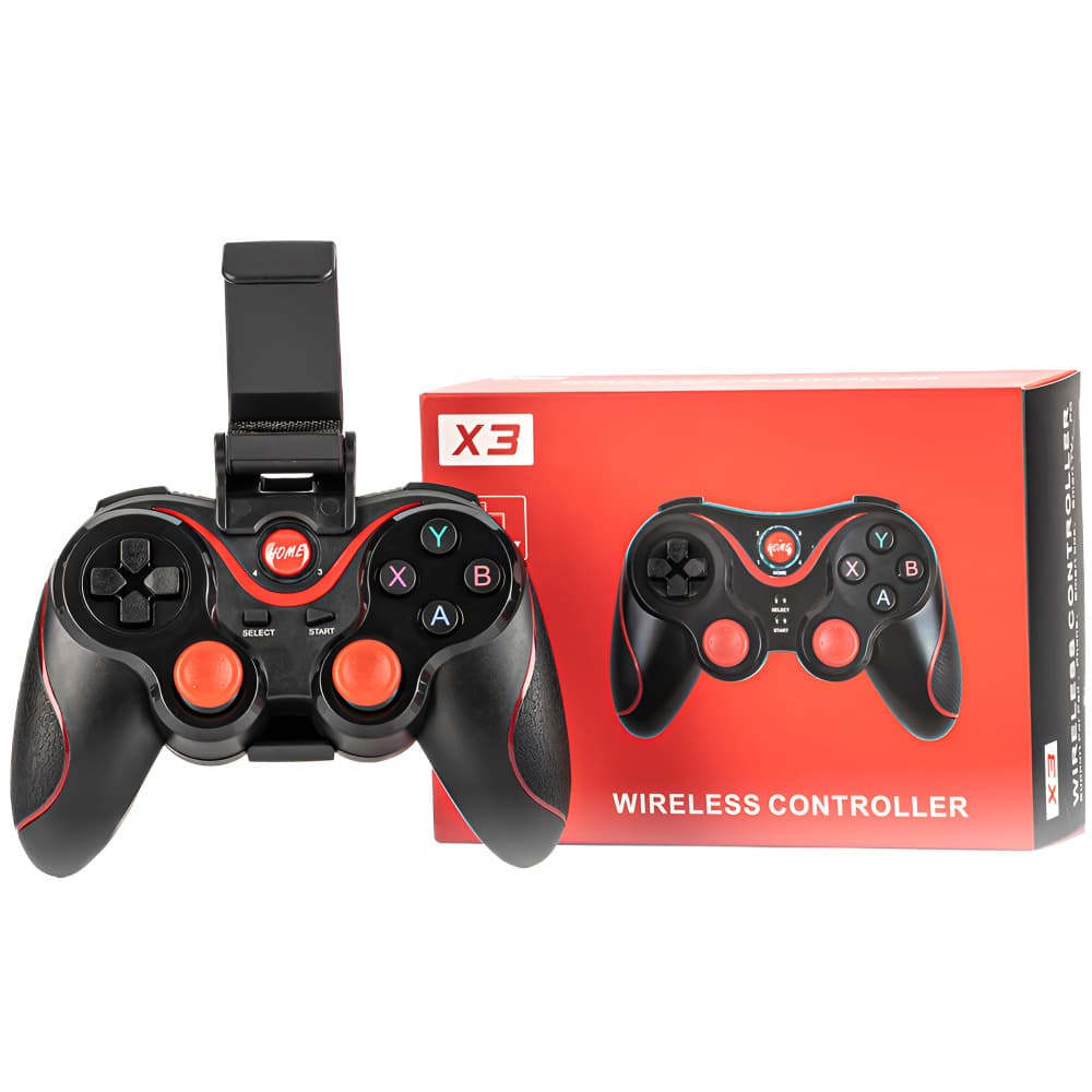 Wireless Bluetooth X3 Mobile Game Supports IOS/Android Phone Controller