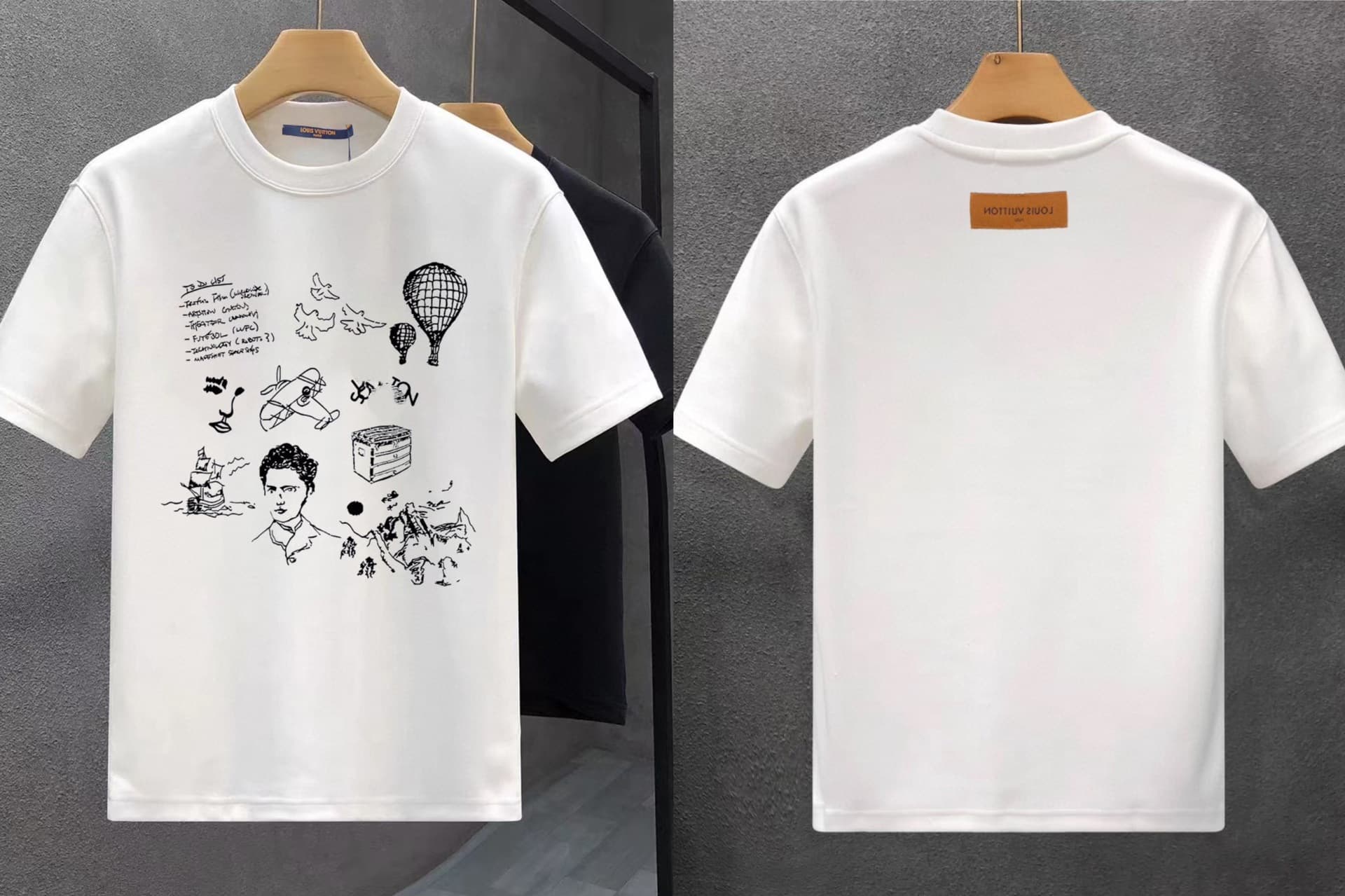 T-shirt unisexe à manches courtes, imprimé logo, style décontracté et ample, de haute qualité, collection été 2026.