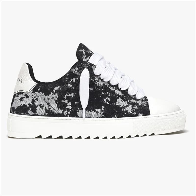Chaussures à plateforme montantes en toile pour hommes et femmes, style classique et polyvalent.