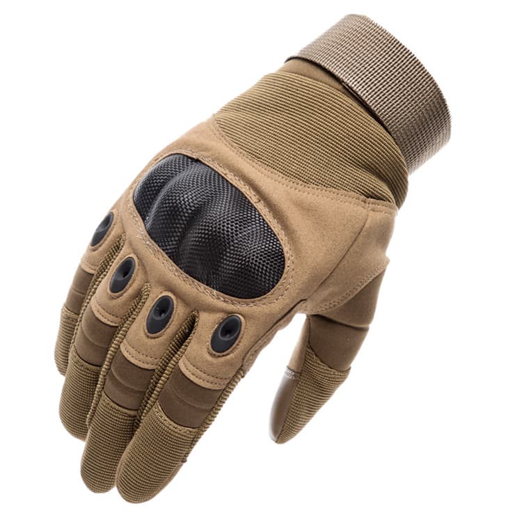 Men's Tactical Gloves For Outdoor Sports - Touchscreen Compatible Anti-Slip Training Gloves (Hiking, Cycling, Combat)