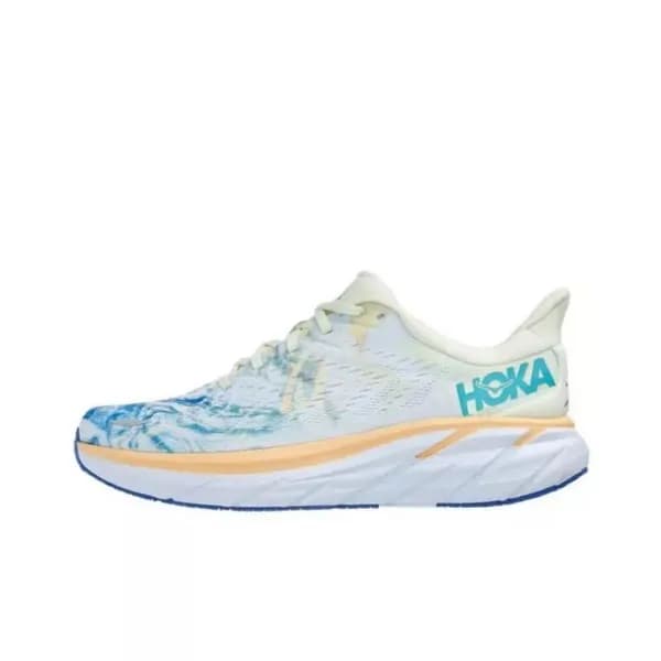 Chaussures de sport Bondi 8 Clifton 9 Runner Carbon X2 Triple Black White Light Blue Designer de sports de plein air