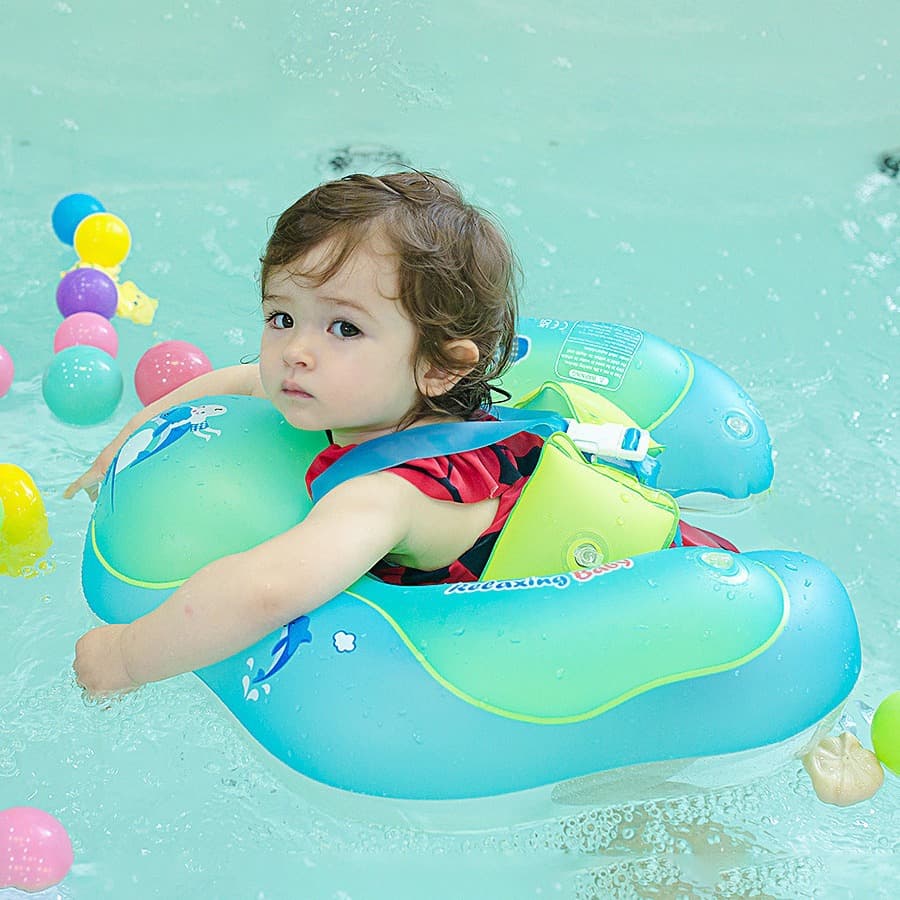 Baby Inflatable Swimming Ring – Safe Armpit Float For Toddlers & Kids, Pool & Beach Play