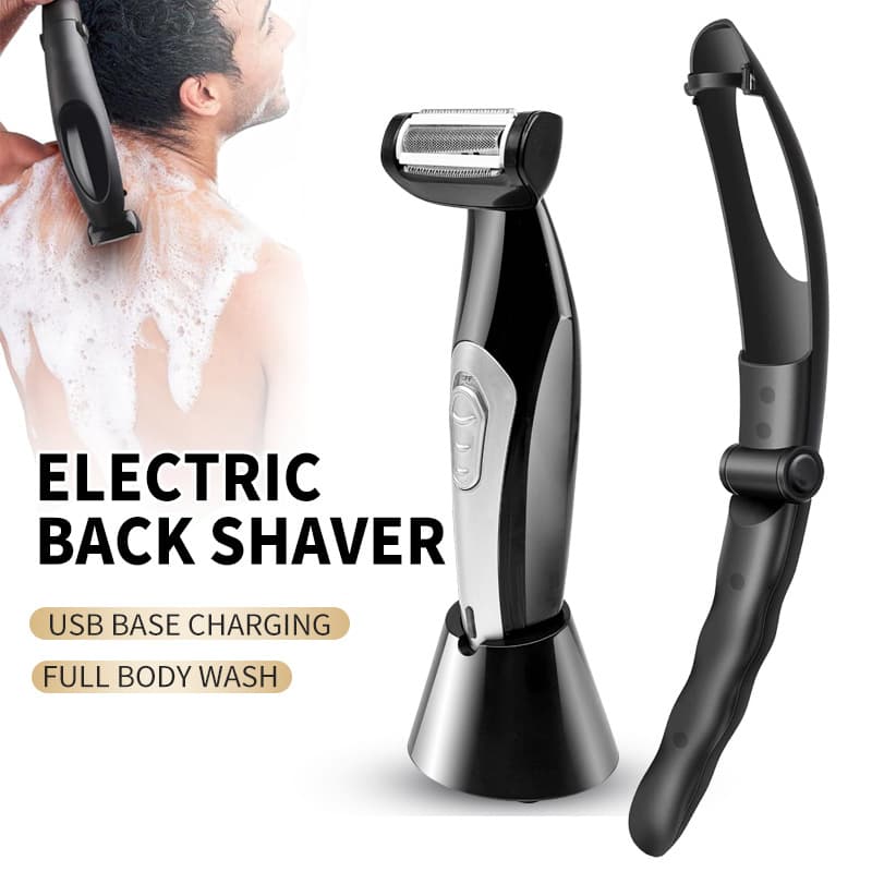 Epilator New Electric Back Shaver USB Charging Back Epilator With Handle Full Body Waterproof