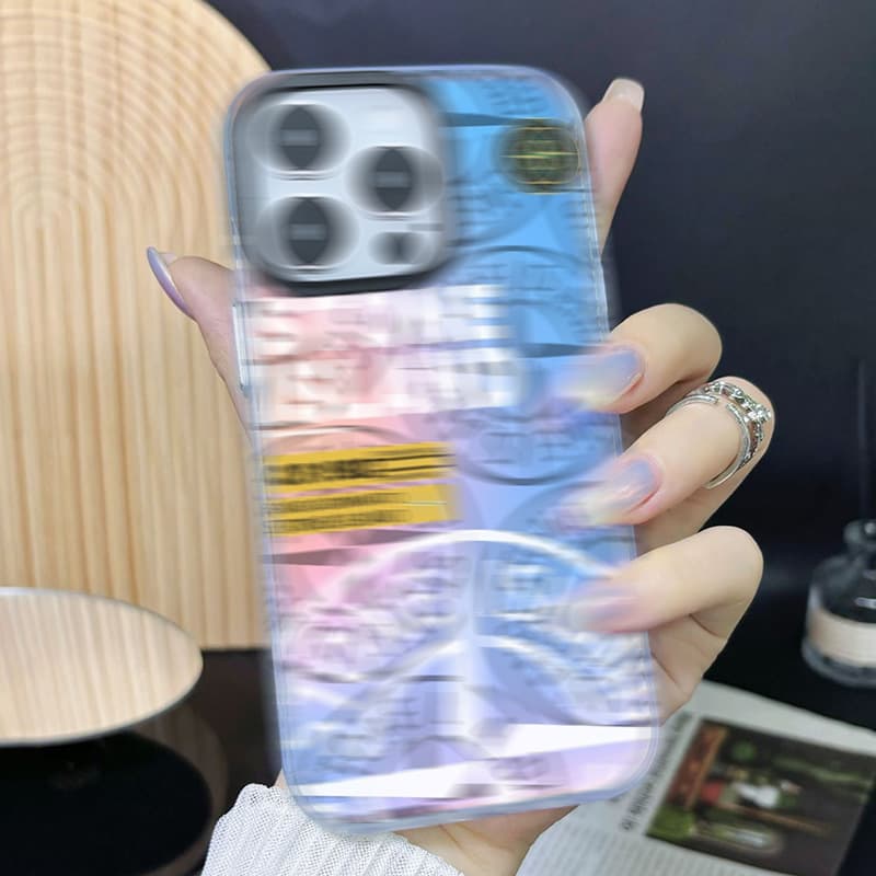 Coque Stone pour iPhone 17 Pro, 16/15/14/13, Laser 12, 11, Xs Max, Soft Plus Trendy Brand X