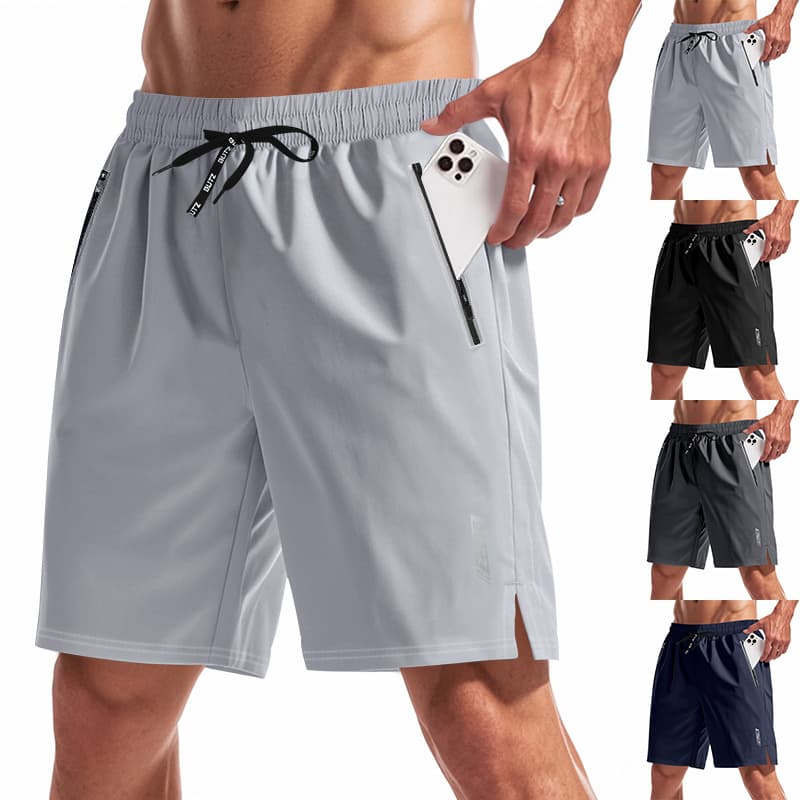 Men's Clothing Men's Micro Bounce Night Running Luminous Functional Quick Drying Beach Sports Casual Shorts Men's Shorts