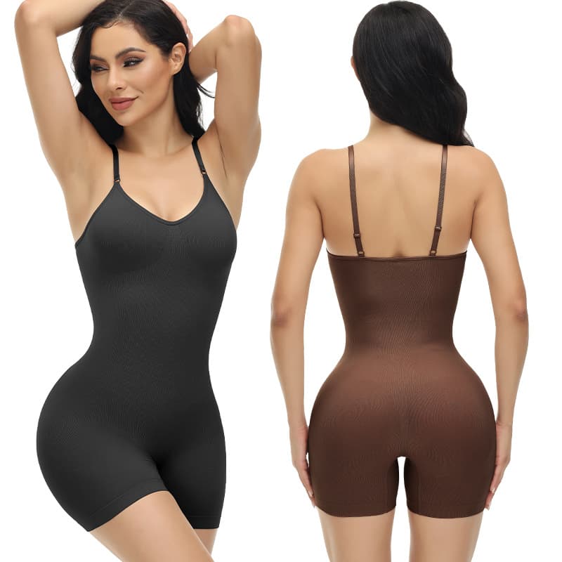 Seamless One-piece Shapewear Women's Belly Controlling Buttocks Shaping Shaping Underwear Stretch Slimming Body Corset