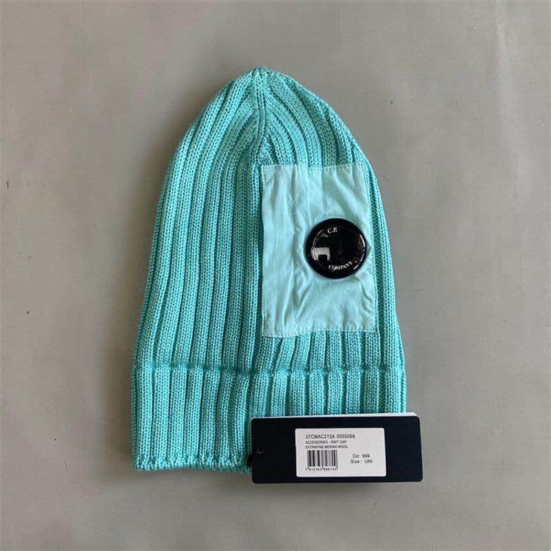 Nouveau chapeau en laine tendance automne/hiver de CP Company pour hommes et femmes, idéal pour les loisirs, les sports et les voyages