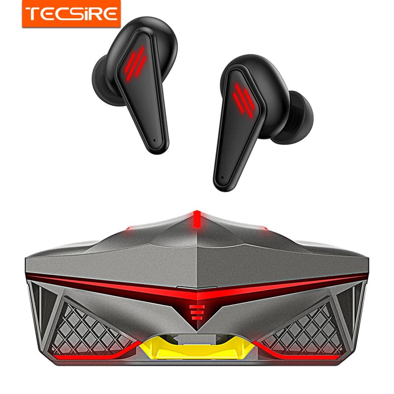 Professional Gaming Earbuds Wireless Earphone Bluetooth 5.0 Low Latency Dual Mode Surround Stereo Bass Sound With Microphone