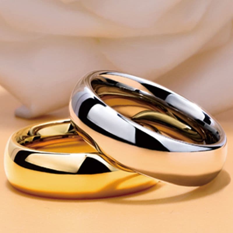 Non-fading Classic Plain Titanium Steel Ring Women, Light Luxury With High-end Feel, Niche Simple, Suitable For Men And Woman